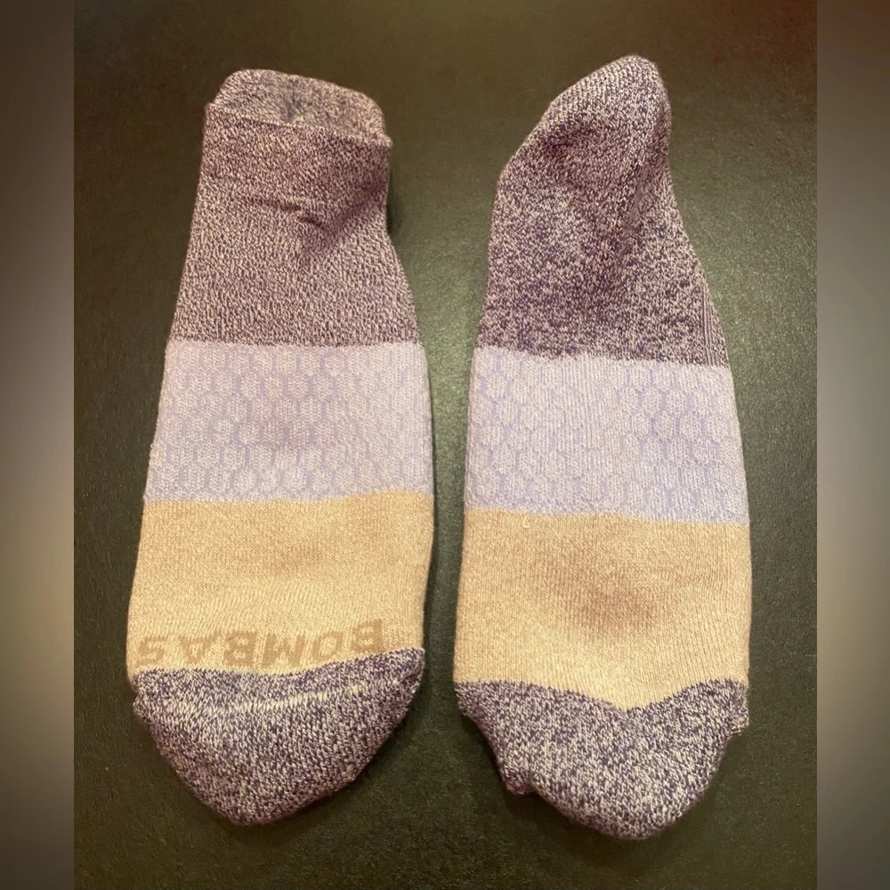 Bombas 2 Pair Woman's Socks‎ Size Large NWOT